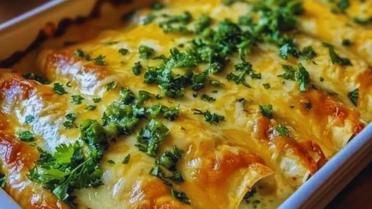 Cream Cheese Chicken Enchiladas Recipe